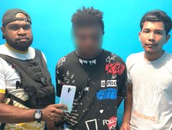 Mencuri 3 Buah Handphone, AB Diamankan Tim Resmob Numbay