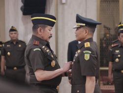 Jaksa Agung Melantik Mayor Jenderal TNI Wahyoedho Indrajit Sebagai Jaksa Agung Muda Pidana Militer yang Baru