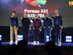 Menteri Basuki Hadiri Pembukaan PORNAS XVI KORPRI Tahun 2023 di Kota Semarang