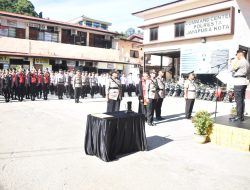 Kapolresta Sertijabkan Kasat Lantas dan Kapolsek Japsel