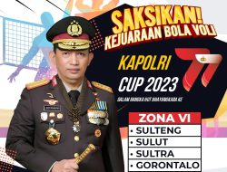 Polda Sulteng Tuan Rumah Bola Voli Kapolri Cup 2023 Zona VI