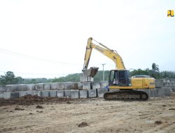Lindungi Jalan Lintas Barat Sumatera dari Abrasi Pantai, Kementerian PUPR Bangun Pengaman Pantai Lais Bengkulu Utara