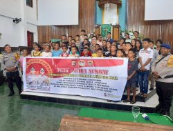 Sat Binmas Polresta Jayapura Kota Gelar Para-Para Numbay Bersama Jemaat Imanuel Apo