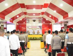 Kawal tahapan Pemilu 2024, Bidpropam Polda Sulteng Gelar Rakernis