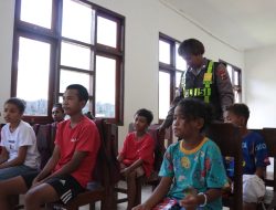 Polisi Pi Ajar Hari Ini Berikan Pemahaman Bahaya Kecelakaan Lalu Lintas Diusia Remaja