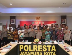 Kapolresta Gelar Coffe Morning Bersama Tokoh Masyarakat Lapago dan Mepago