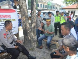 Polsek Japsel Berikan Himbauan Kamtibmas dan Tertib Lalu Lintas Melalui Program Para-Para Numbay