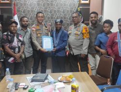GMKI Jayapura Datangi Kapolresta, Ini Pembahasannya