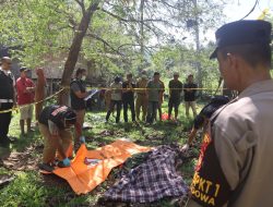 Tim Inafis Polres Gowa Datangi Tempat Kejadian Penganiayaan yang Akibatkan Korban Meninggal Dunia