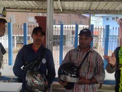 Sat Lantas Polresta Ajak Tukang Ojek Tertib Berlalu Lintas