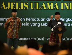 Hadiri Milad ke-48 Majelis Ulama Indonesia, Wapres Tekankan Pentingnya Menjaga Kesatuan Umat