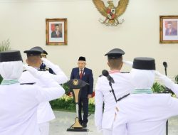 Lantik 1627 Pamong Praja Muda IPDN, Wapres Minta ASN Jaga Netralitas dan Integritas pada Pemilu 2024