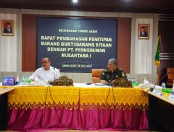 Pengamanan Barang Bukti/Barang Sitaan dalam Perkara Tindak Pidana Korupsi Perkebunan Kelapa Sawit oleh PT Cemerlang Abadi
