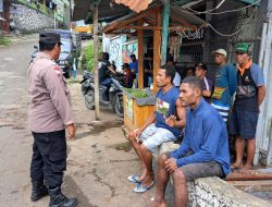 Kapolsek KPL Dengarkan Keluhan Tukang Ojek Melalui Program Para-Para Numbay