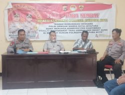 Polsek Japsel Lakukan Mediasi Permasalahan Melalui Program Para-Para Numbay