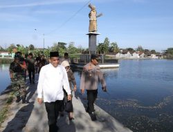 Wamendes Paiman Tinjau Embung di Gemblegan Kalikotes Klaten