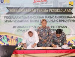 Tingkatkan Layanan Air Minum Bagi 70.000 SR, Kementerian PUPR Tuntaskan SPAM Semarang Barat Berkapasitas 1.000 Liter/Detik