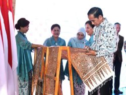 Buka Gelaran Batik Nusantara, Presiden Apresiasi Para Pelaku Batik di Tanah Air