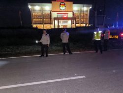 Tingkatkan Kondusifitas Kamtibmas, Polsek Japsel Lakukan Patroli Kasih Biru
