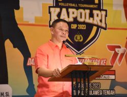 Kapolda Sulteng Gelar Gala Dinner sambut Kontingen Bola Voli Kapolri Cup Zona VI