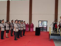 Sertijab Perwira Polres Gowa, ini Pesan Kapolres Kepada Pejabat Baru