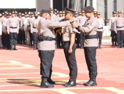 Kapolda Papua Pimpin Upacara KPLB Anggota Polda Papua