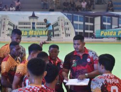 Tim Voli Putra Polda Papua Kokoh di Puncak Klasemen Zona 7