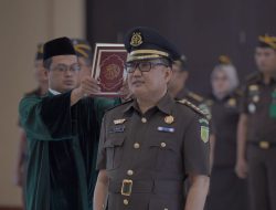 Kajati Sulsel Lantik Ardiansyah Sebagai Asisten Intelijen Kejaksaan Tinggi Sulawesi Selatan