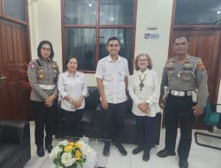 Kasat Lantas Polresta Lakukan Silaturahmi ke Dinas Terkait untuk Keamanan dan Kenyamanan Warga Kota Jayapura