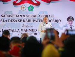 Hadir Sarasehan Kades di Sidoarjo, LaNyalla Banjir Aspirasi