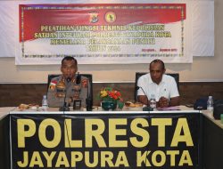 Gelar Pelatihan Intel, Polresta Berharap Personel Siap Menghadapi Pemilu 2024