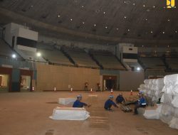 Tinjau Rehabilitasi JCC Jelang KTT ke-43 ASEAN di Jakarta, Menteri Basuki: Selesai Bulan Agustus 2023