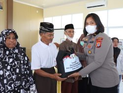Menyambut HUT Polwan ke-75, Polwan Polda Sulsel dan Polres Gowa Gelar Bakti Sosial kepada Lansia, Wanita dan Anak-Anak