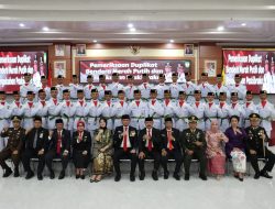Hadiri Pengukuhan Pasukan Pengibar Bendera, ini Pesan Kapolres Gowa