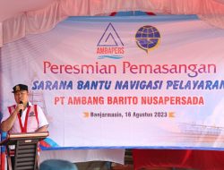 Kelola Alur Pelayaran di Pelabuhan Banjarmasin dengan Baik, Ditjen Hubla Apresiasi PT. Ambang Barito Nusapersada