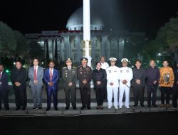 Peringati HUT RI ke 78 Tahun, Kapolda Papua Pimpin Upacara Taptu