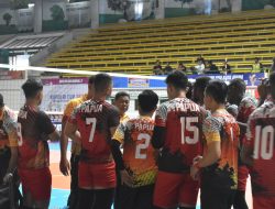 Lagi, Tim Voli Putra Papua harus akui ketangguhan Tim Voli Putra Kalbar