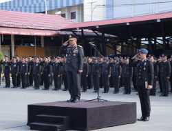 Wakapolda Papua Pimpin Pelaksanaan Upacara HUT RI Ke-78 di Mapolda Papua