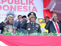 Upacara Penurunan Bendera Merah Putih Berjalan Khidmat Dalam Peringatan Kemerdekaan RI ke-78
