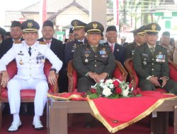 Kasdim 0808/Blitar Ikuti Upacara Peringatan HUT ke-78 Kemerdekaan RI Tahun 2023 di Aloon Aloon Kota Blitar