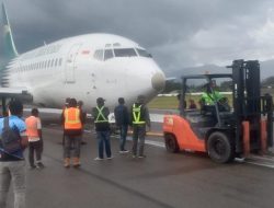 Polisi Tangani Kasus Crash Landing Pesawat Cargo Jayawijaya di Bandara Wamena