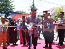 Kapolda Papua Resmikan Mako Sat Polairud Polres Sarmi