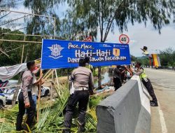 Sat Lantas Polresta Bersama Jasa Raharja Peduli Keselamatan Pengendara di Jalan Raya