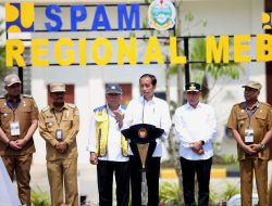 Diresmikan Presiden Jokowi, SPAM Regional Medan-Binjai-Deli Serdang (Mebidang) untuk Layani 88.000 SR