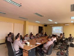 Wadir Binmas Polda Papua Buka Pelatihan Bhabinkamtibmas Tentang Pemahaman Dan Pengetahuan Pelanggaran Pemilu