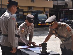 Kabag SDM dan Kasat Resnarkoba Polresta Hari Ini Resmi Disertijabkan Kapolresta Jayapura Kota