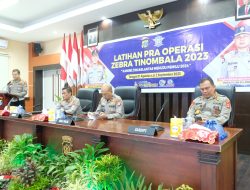 Operasi Zebra Tinombala 2023 Segera Dimulai, Polda Sulteng Gelar Latpraops   