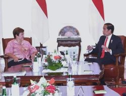 Terima Direktur Pelaksana IMF, Presiden Bahas Situasi Ekonomi Global