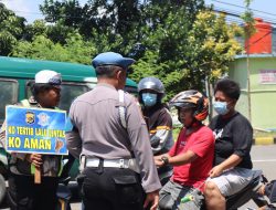 Ops Zebra Hari Kedua, Sat Lantas Berikan Edukasi Kepada Para Pengendara