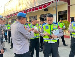Sie Propam Polres Gowa Gelar Penertiban Internal Personel Satlantas
